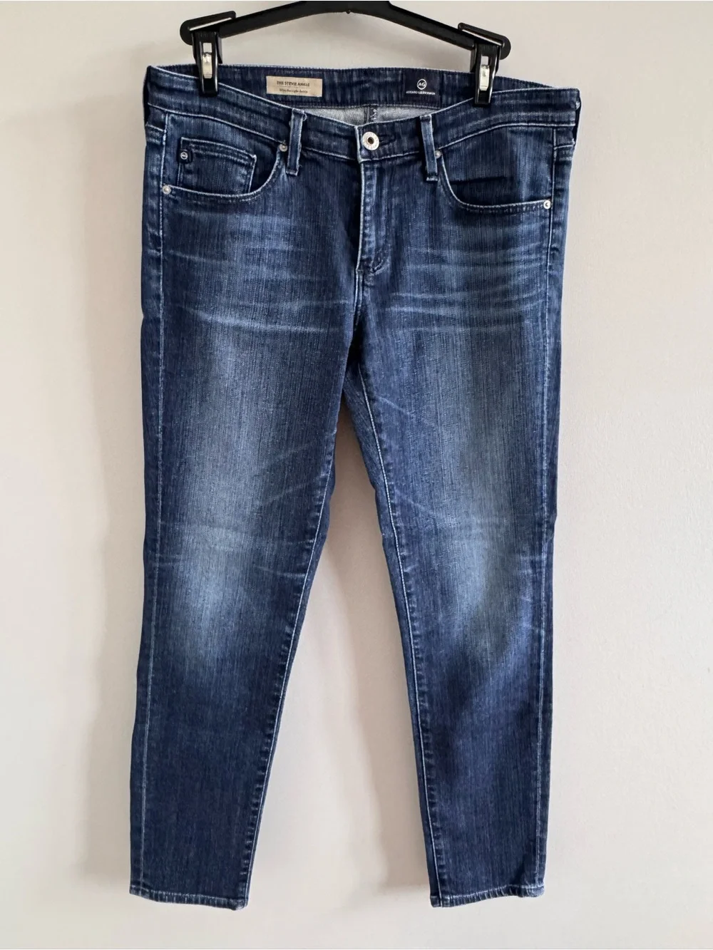 AG Adriano Goldschmied THE‎ STEVIE ANKLE slim straight jeans Women's 29 R J3